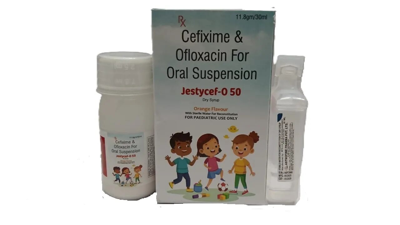 Cefixime 50mg + Ofloxacin 50mg D/s image 1