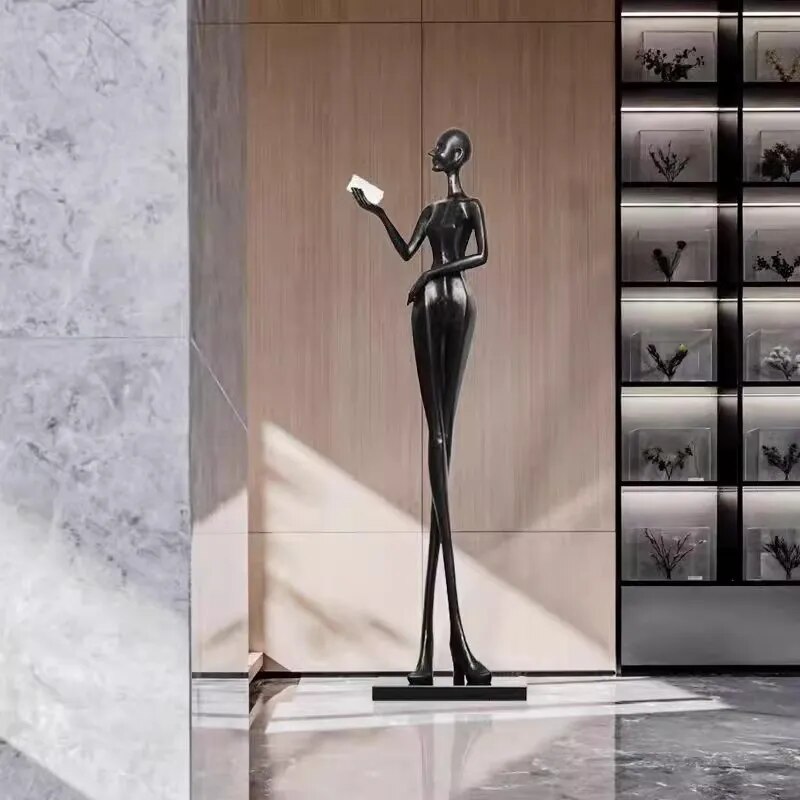 Moca Sculpture Floor Lamp image 1
