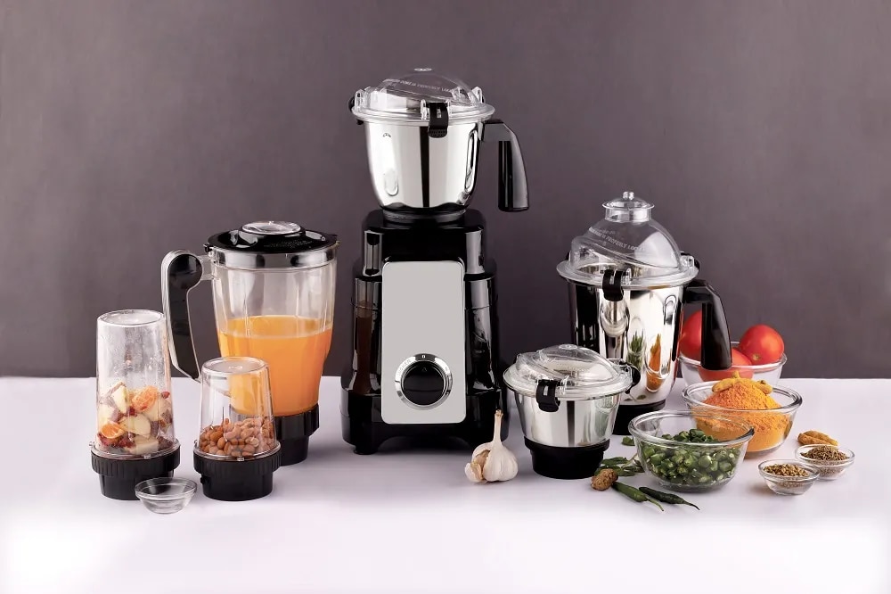 COMMANDO 1000Watts SAPPHIRE “METALLIC COATING” MIXER GRINDER image 1