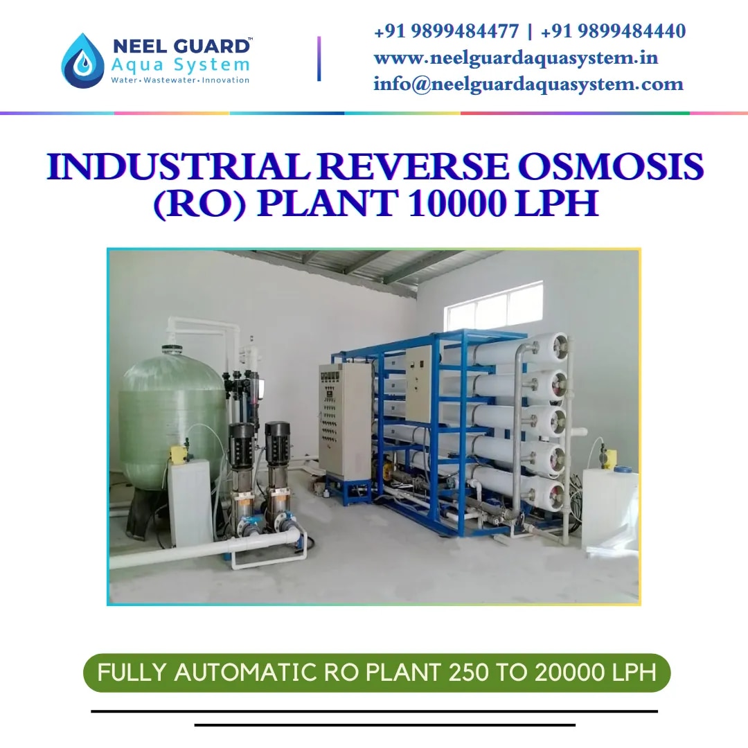 INDUSTRIAL RO PLANT 10000 LPH image 1