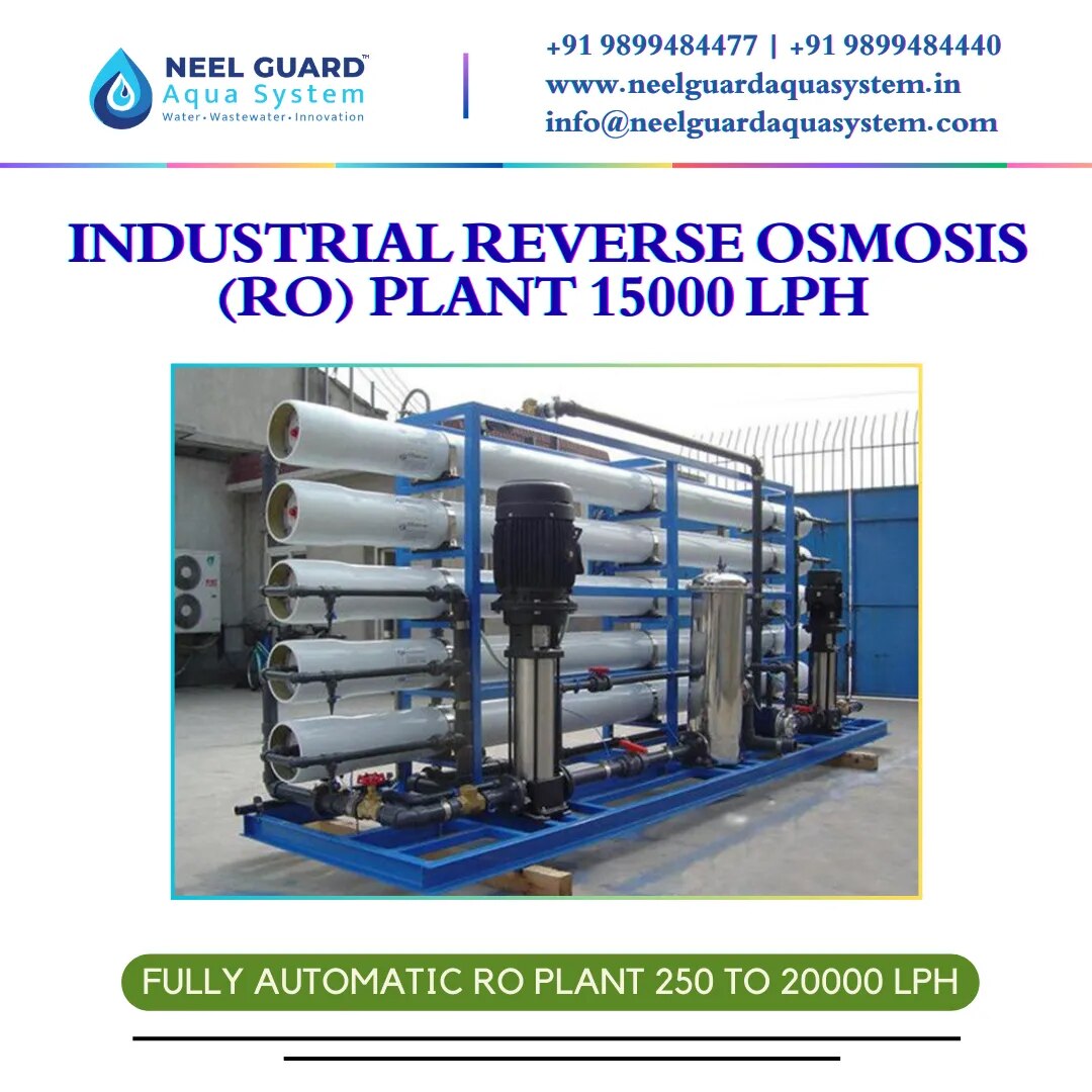 INDUSTRIAL RO PLANT 15000 LPH image 1