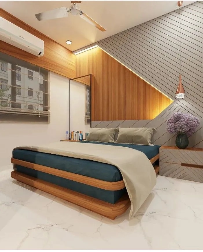 Living Room Wall Panelling Experts in Chennai image 1
