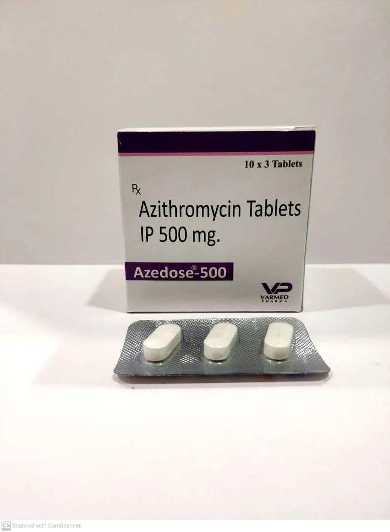 Azithromycin 500 mg image 1