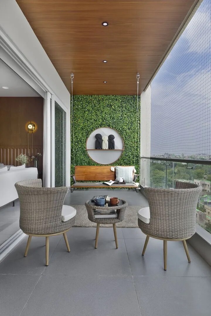 Stylish Pare Balcony Ceiling Options in Chennai image 1