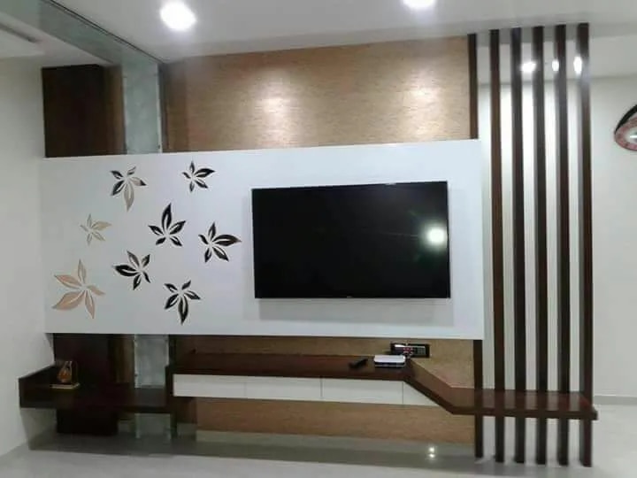 Wall Mounted TV Unit Panels in Chennai image 1