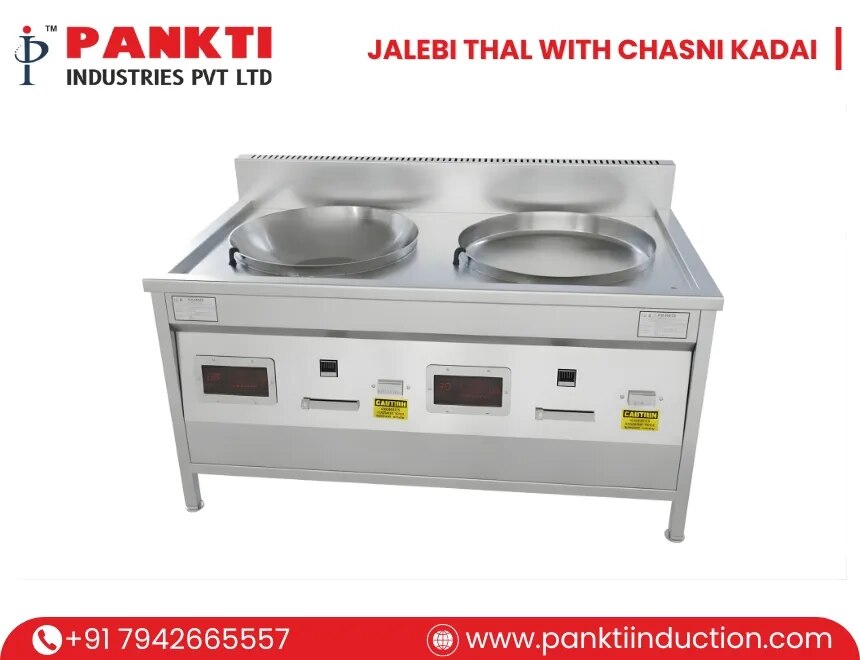 INDUCTION JALEBI THAL WITH CHASNI KADAI image 1