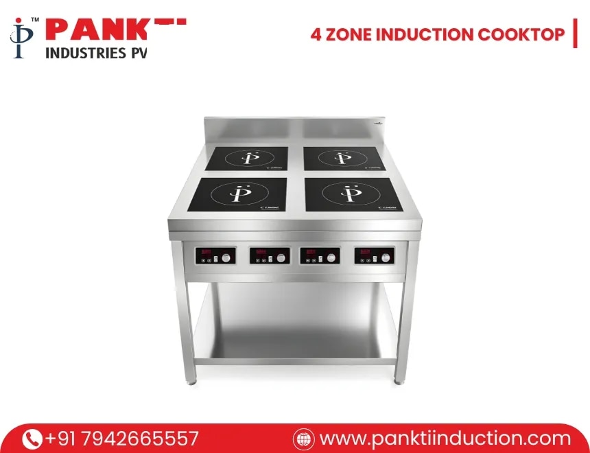 4 ZONE INDUCTION COOKTOP image 1