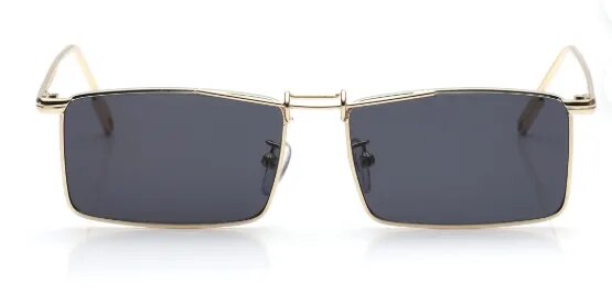 Tees By Fastrack Black Rectangle Sunglasses Unisex image 1