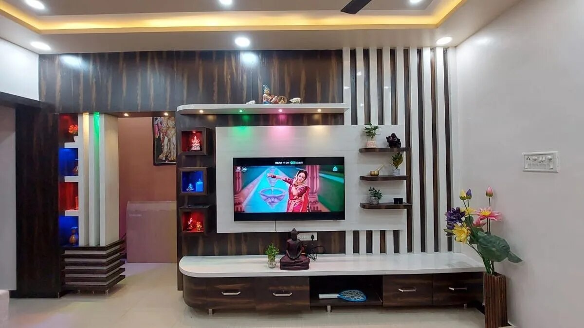 TV Unit Wall Feature Panels in Chennai image 1