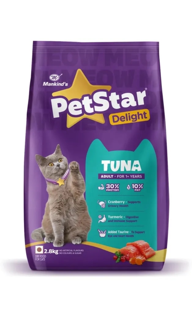 PetStar Adult Cat Food Tuna Flavour In 2.8kg image 1