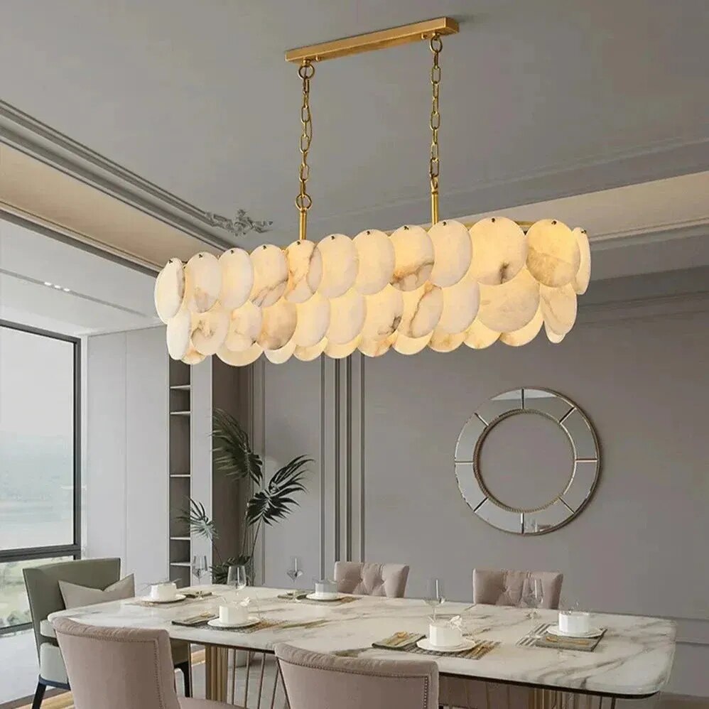 Moonshade Marble Chandelier image 1