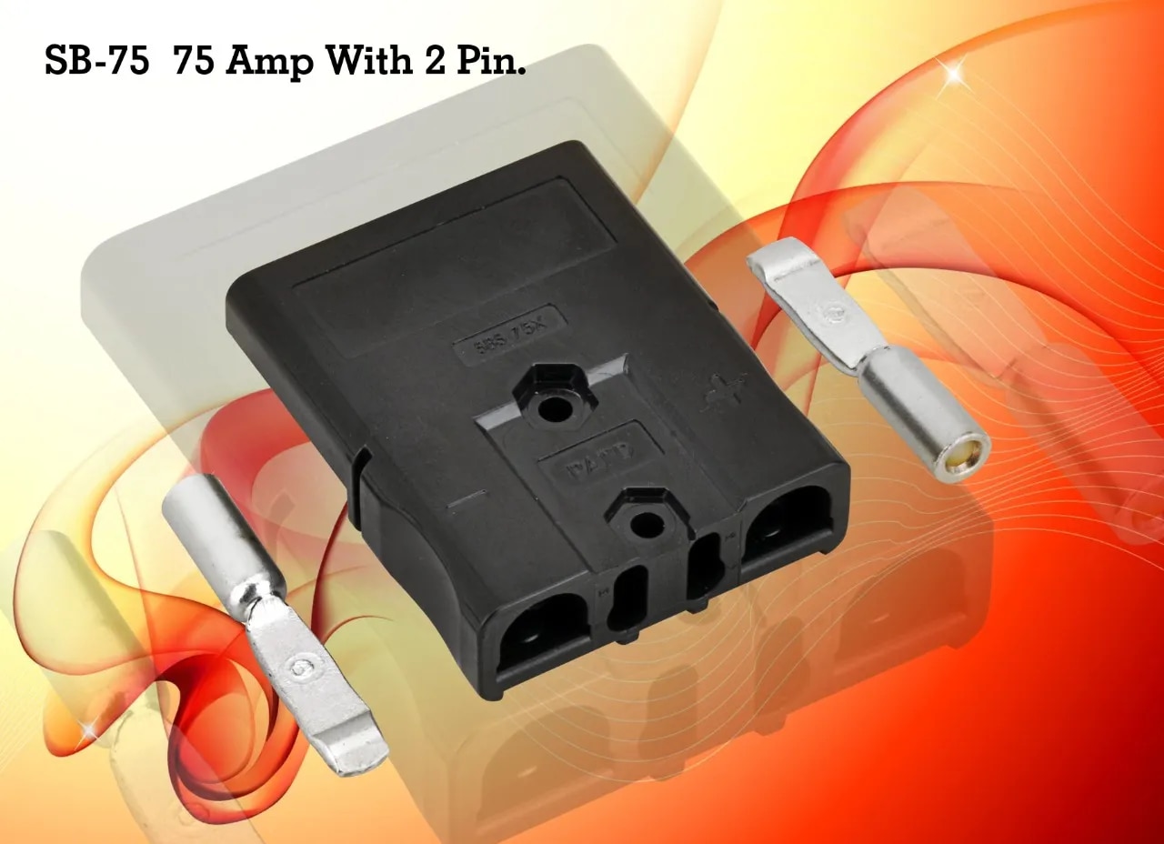 CONNECTOR SB-75A WITH 2 PIN image 1