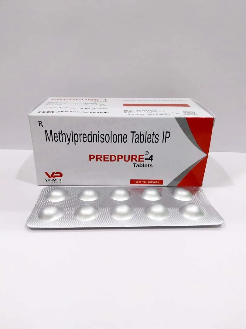 Methylprednisolone 4 mg image 1