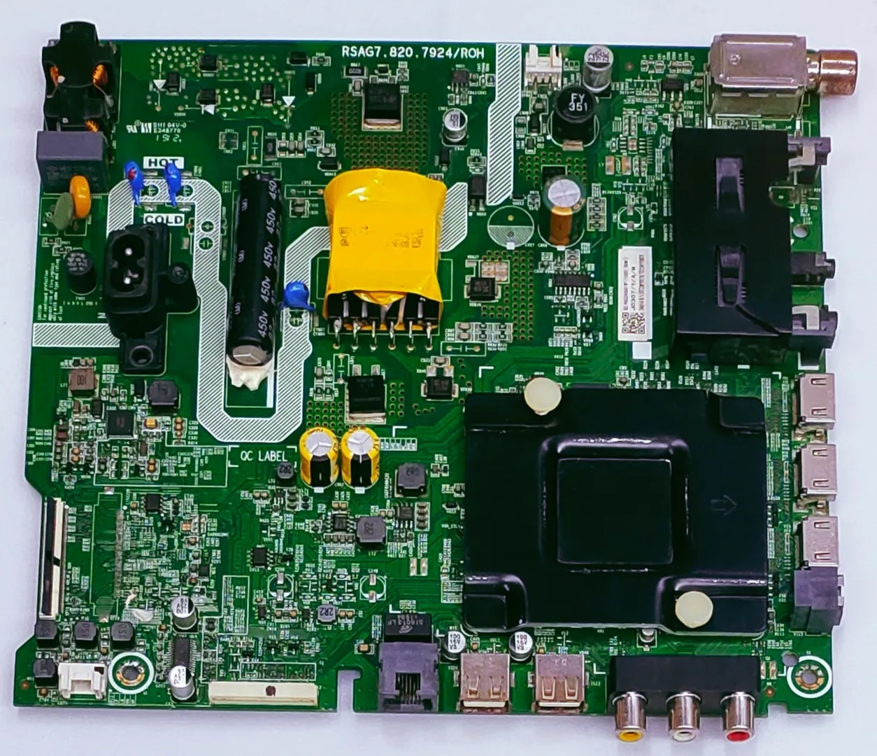 VU LED TV ANDROID MOTHER BOARD MODEL NUMBER 43" image 1