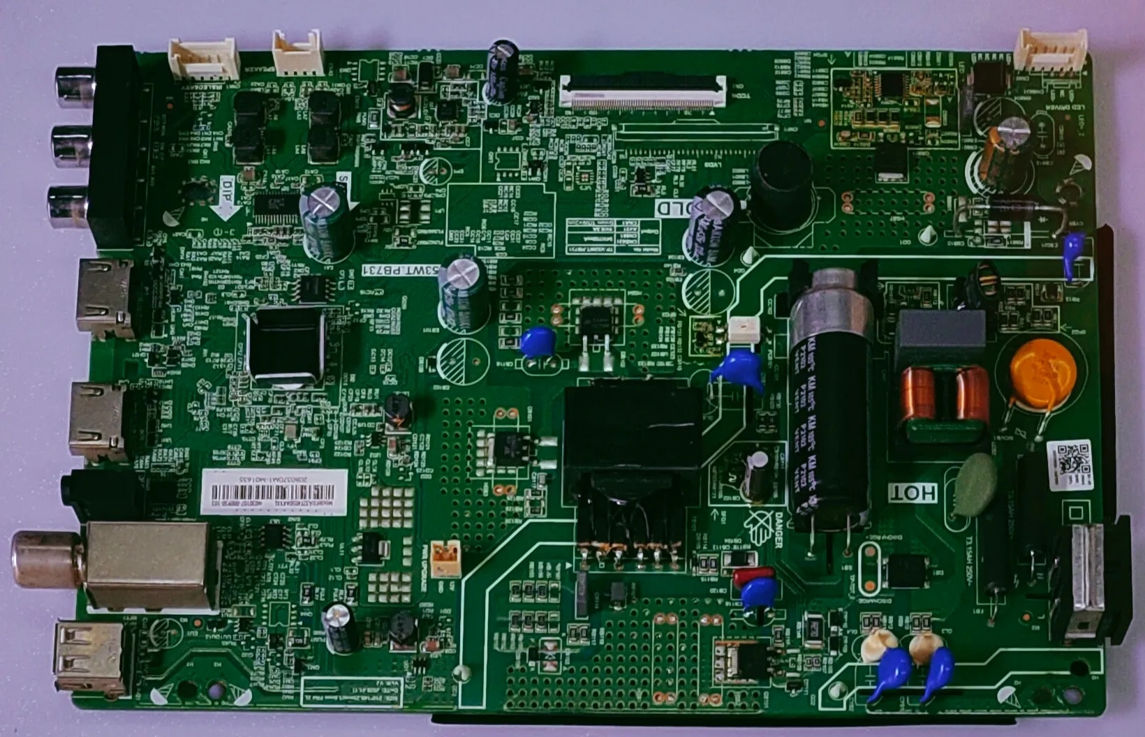 SAMSUNG LED TV MOTHER BOARD MODEL NUMBER UA32T4050ARXXL image 1