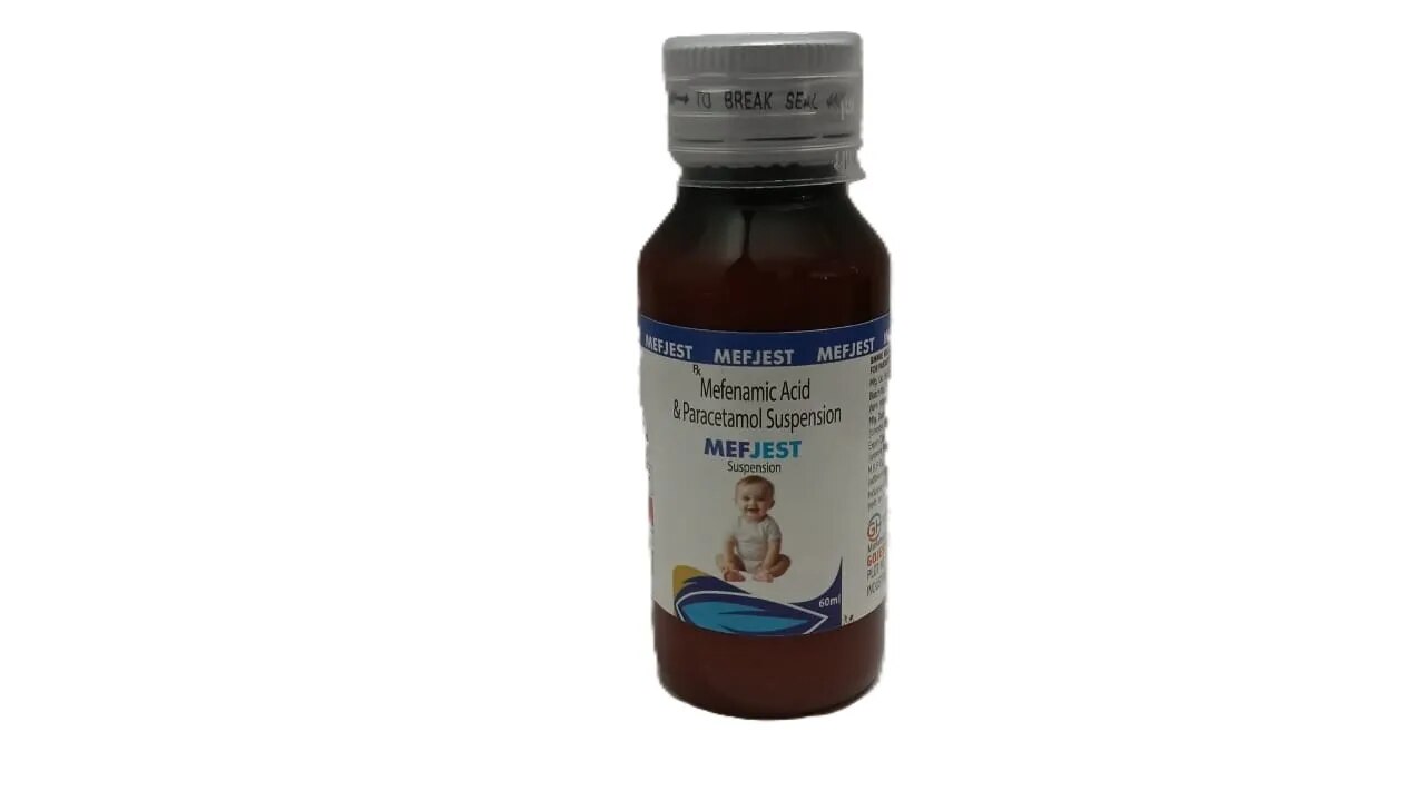 Mefenamic Acid 50mg + Paracteamol 125mg image 1