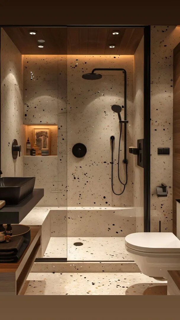 Premium Bathroom Interior Design for Stylish Living image 1