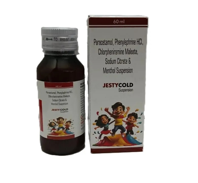 Paracetamol 125mg + Phenylephrine 5mg + Chlorpheniramine 0.5mg + Sodium Citrate 60mg + Menthol 1mg image 1