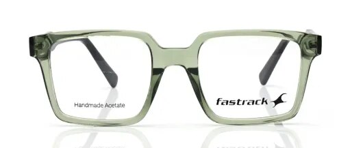Fastrack Green Rectangle Unisex Eyeglasses image 1
