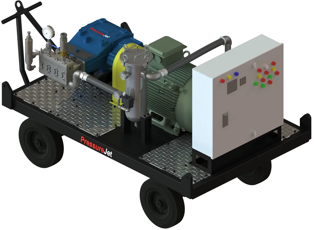 High Pressure Hydro Test System - VC - 50-60 HP image 1