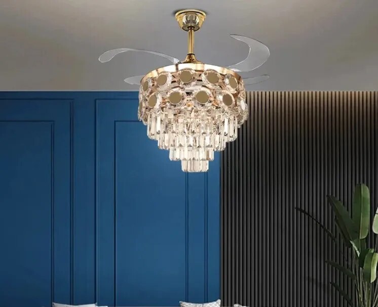 Chandelier Ceiling Fan image 1
