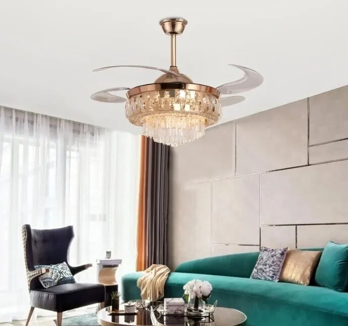 Lux Chandelier Ceiling Fan image 1