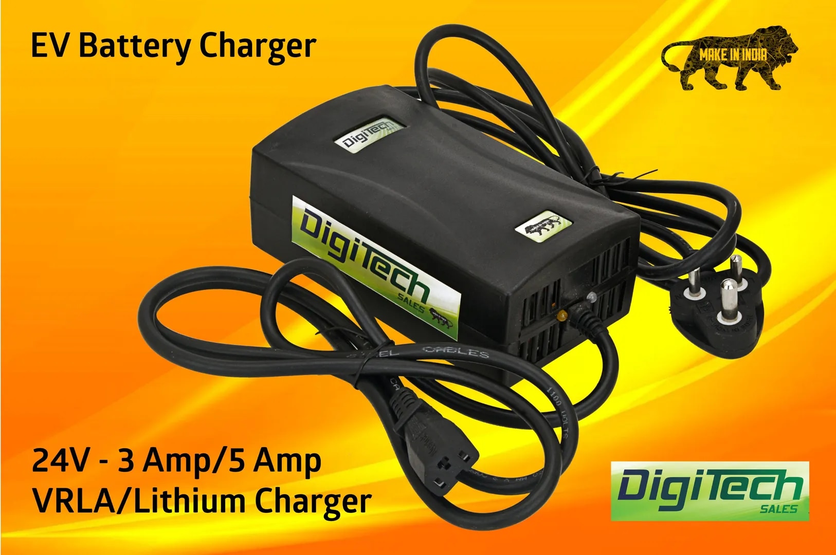 EV Battery Charger 24V-5A VRLA/LITHIUM image 1