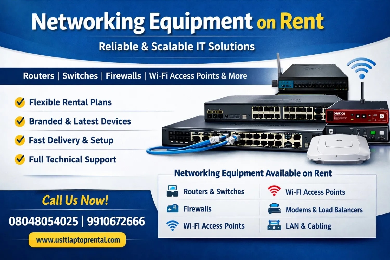 Networking Equipment on Rent image 1