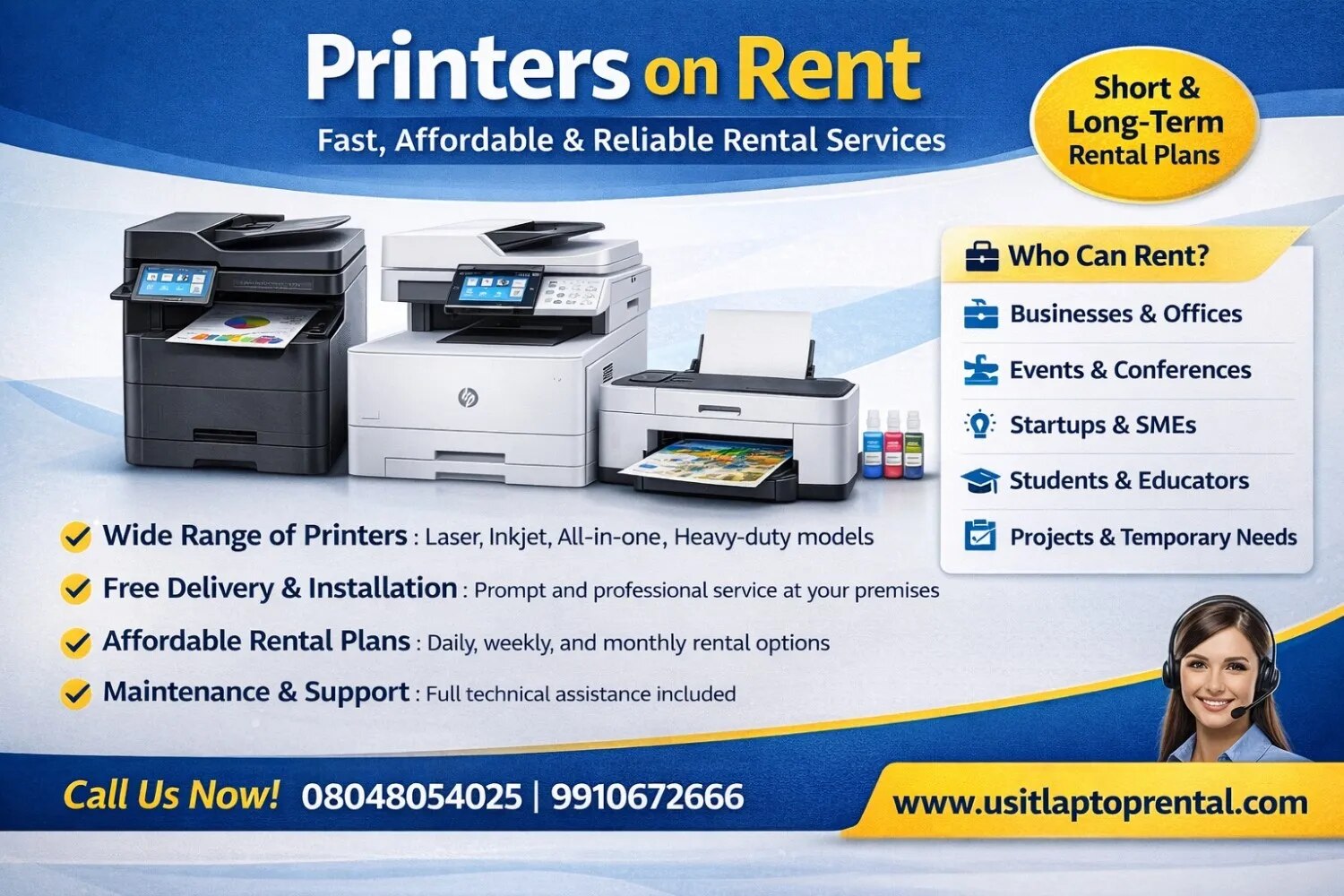 Printers on Rent image 1