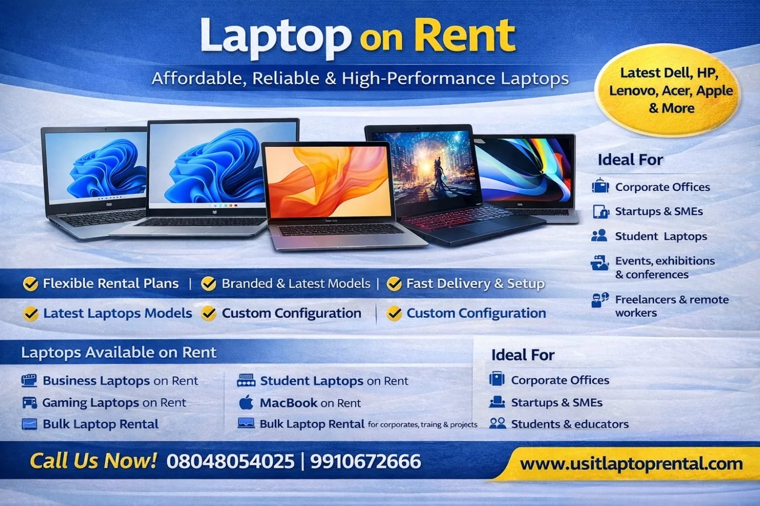Laptop on Rent image 1