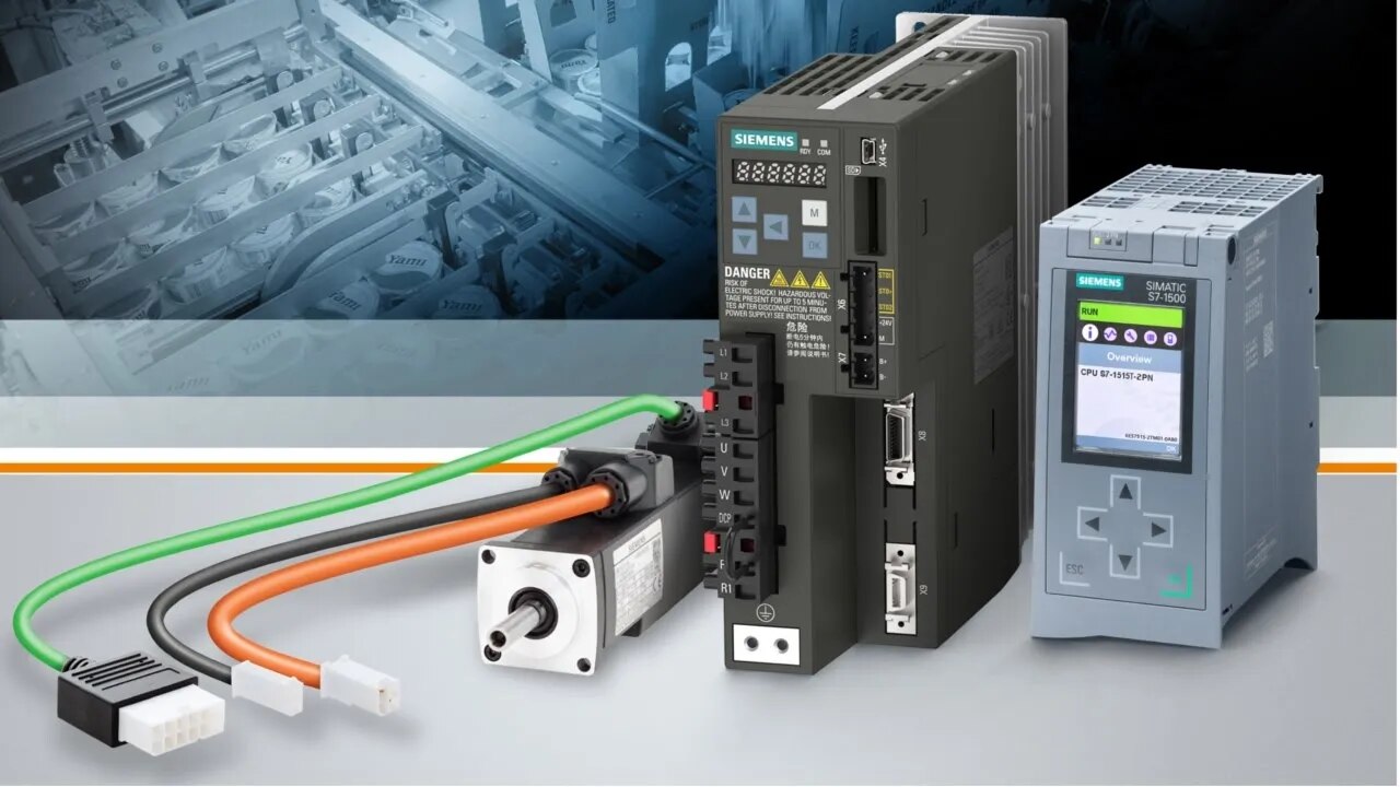 SIEMENS V90 SERVO SYSTEM image 1