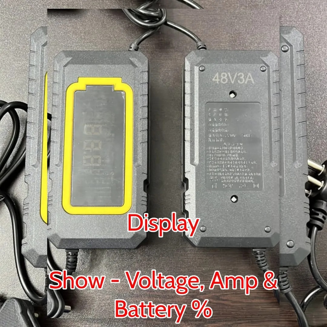 EV Battery Charger 48V-3A VRLA Display image 1