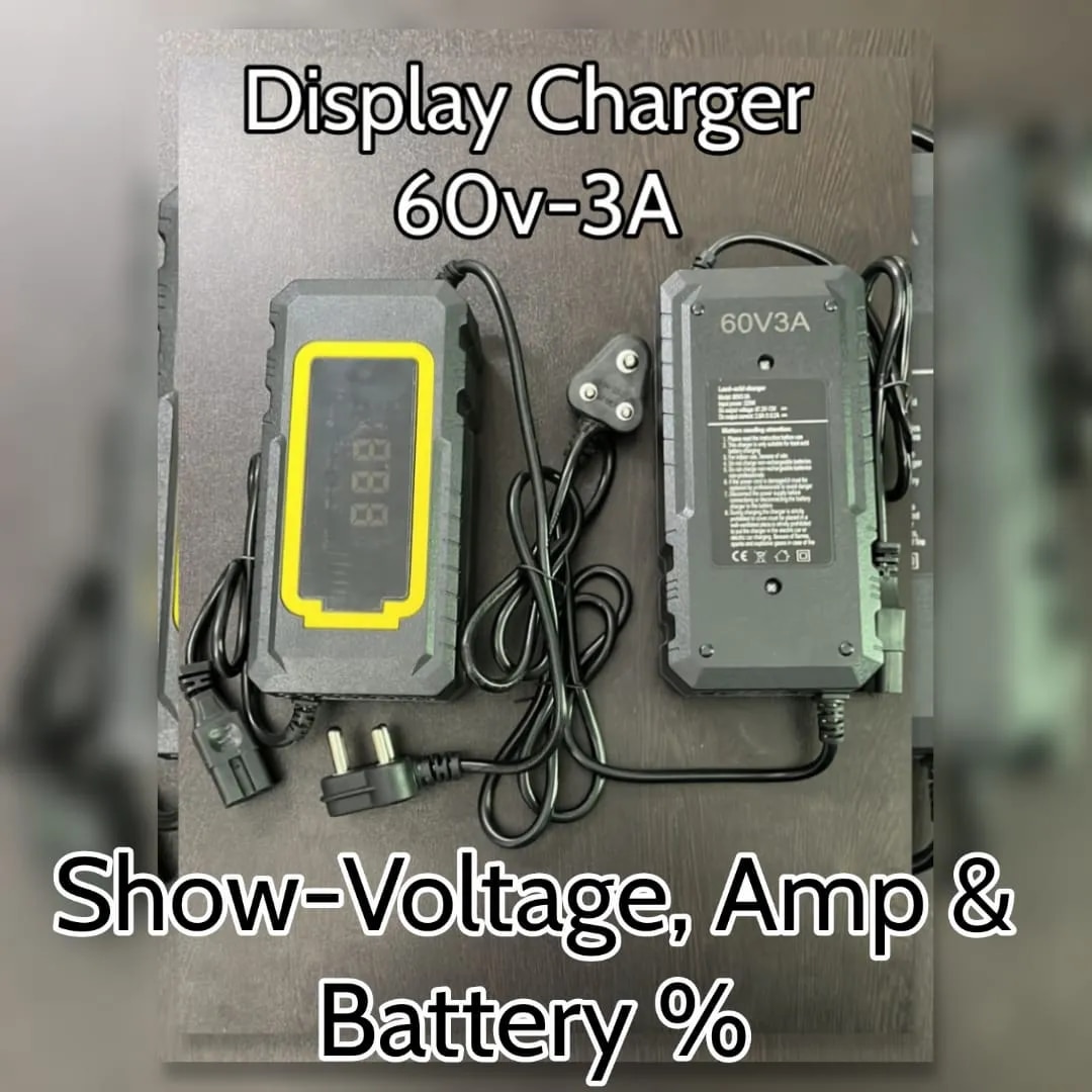 EV Battery Charger 60V-3A VRLA Display image 1