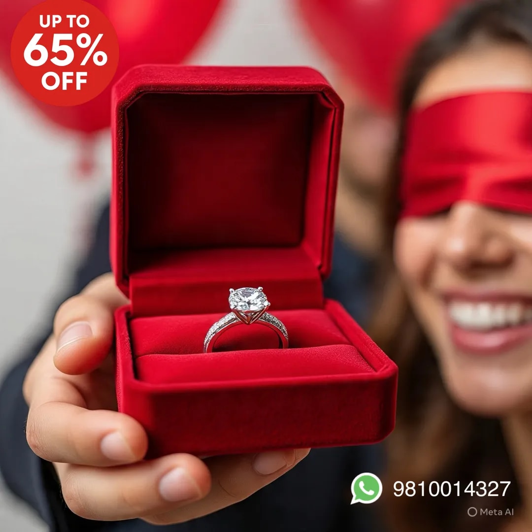 Best Place In Delhi NCR TO Find Diamond Engagement Rings image 1