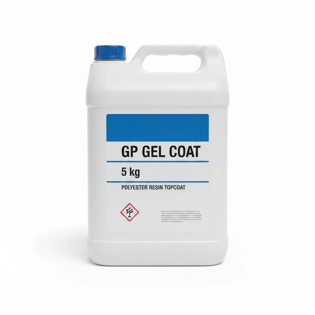GP Gelcoat Resin – High Gloss White Polyester Gel Coat for FRP & Fiberglass image 1