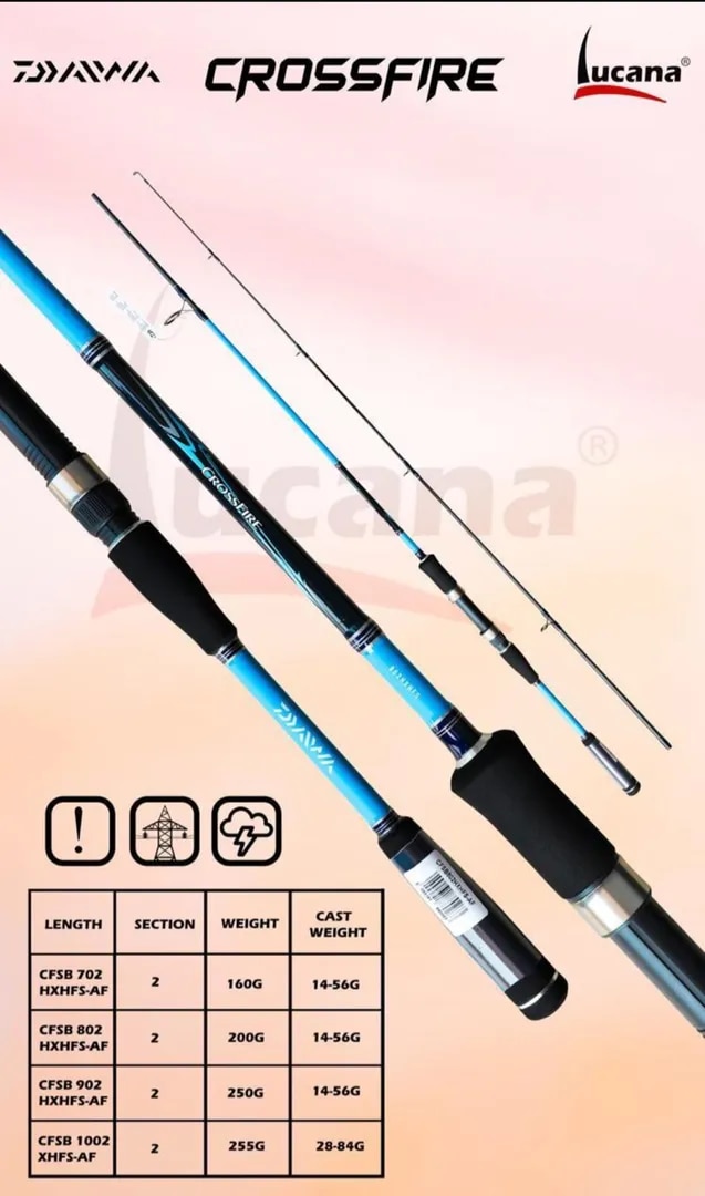 DAIWA CROSSFIRE SEABASS 9 FT image 1