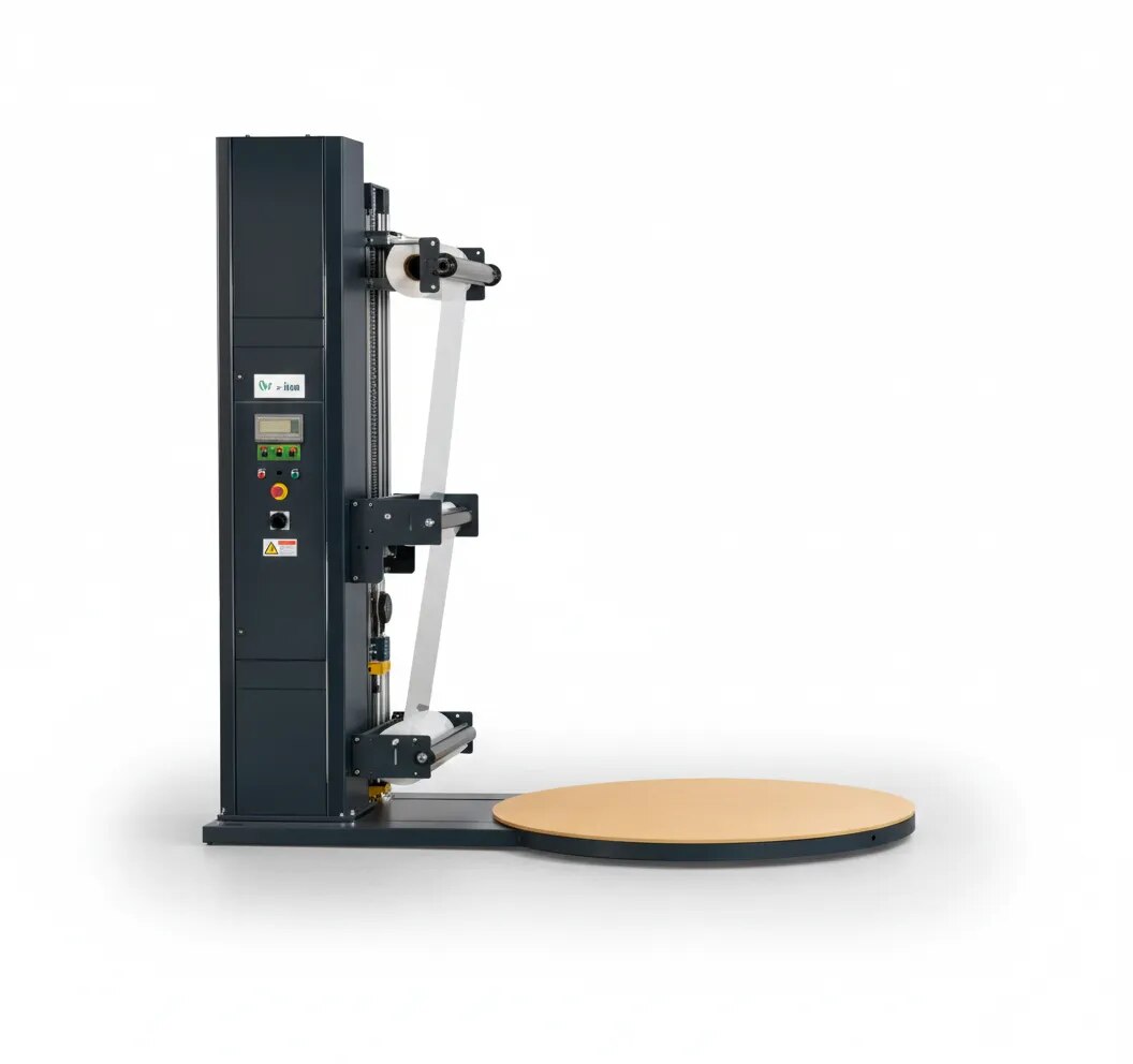 PALLET STRETCH WRAPPING MACHINE - MECHANICAL ANTI STRETCH UP TO 150% image 1