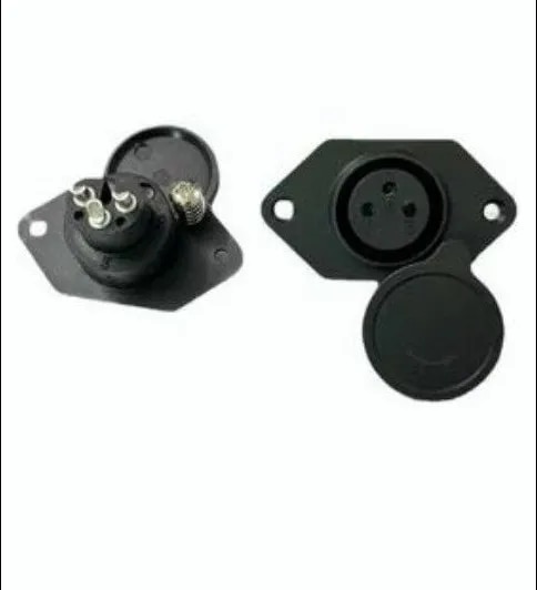 Connector SMALL ROUND LONG WITH CAP image 1
