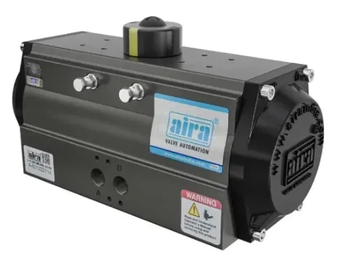 Rack And Pinion Aluminum Double Acting Pneumatic Actuator image 1