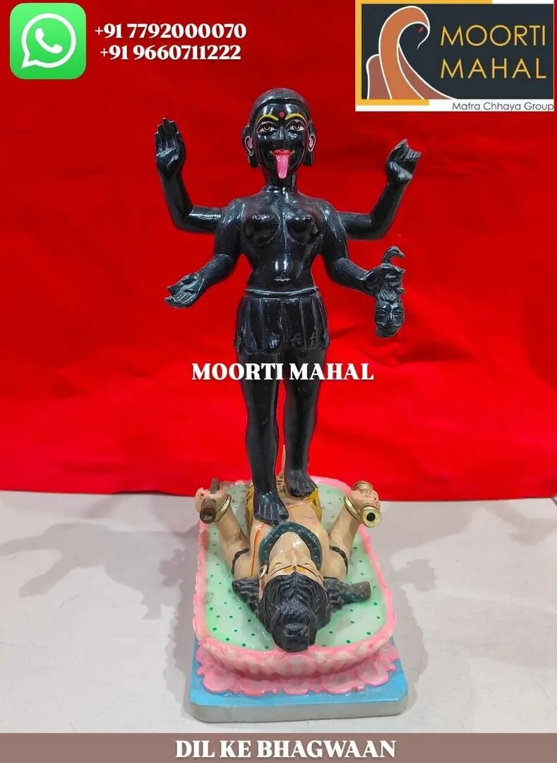 MARBLE KALI STATUE image 1