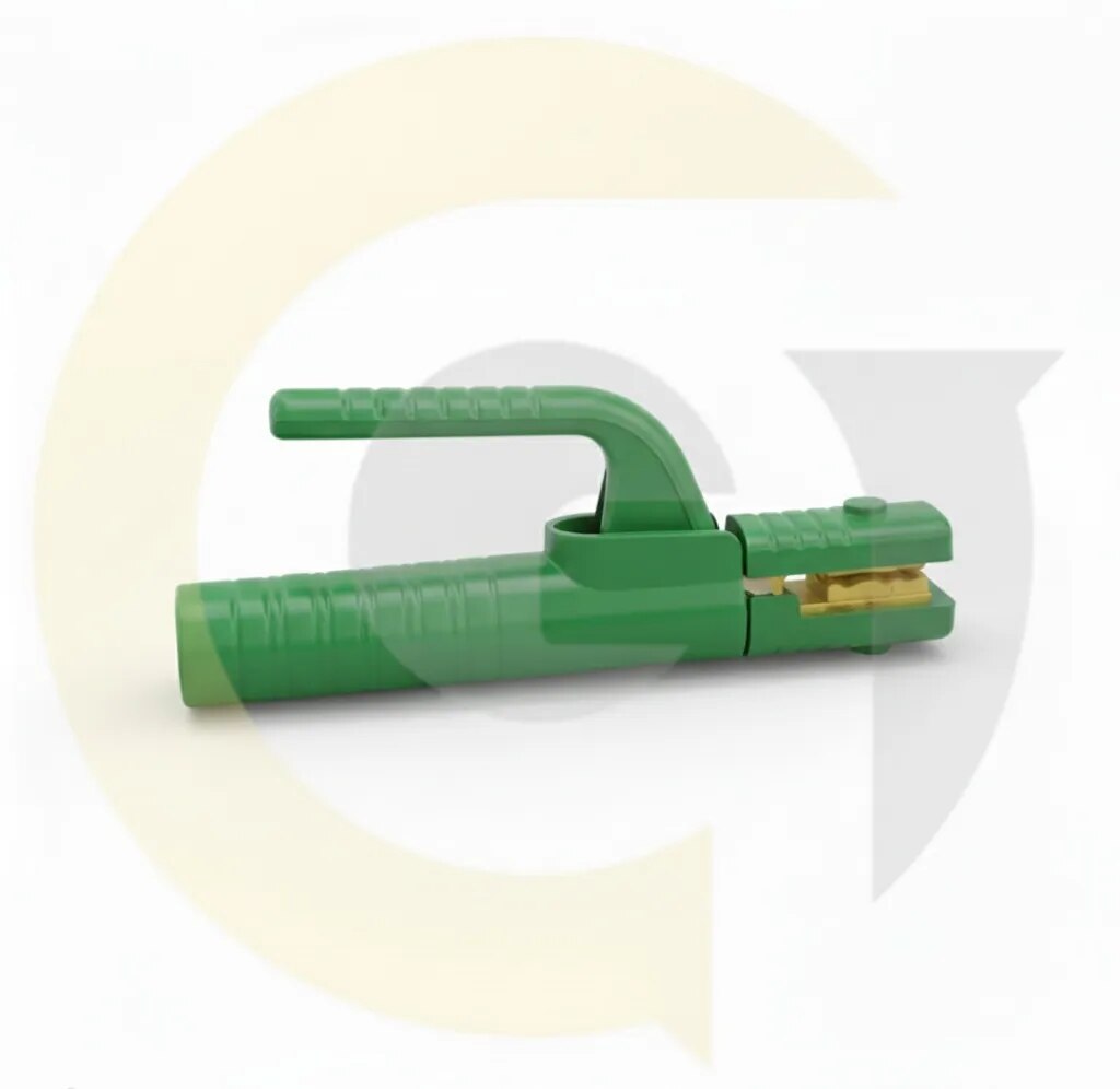 GREEN GOLD 500 Amp Fully Insulated Heavy-Duty Industrial Clamp | Heat Resistant | Tempered Jaw | Zinc Coated – Goyals Industrial Hub image 1