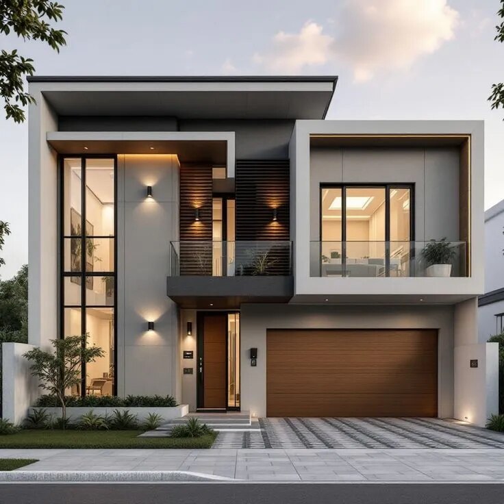 Smart Front Elevation Design for Stylish and Modern Homes image 1