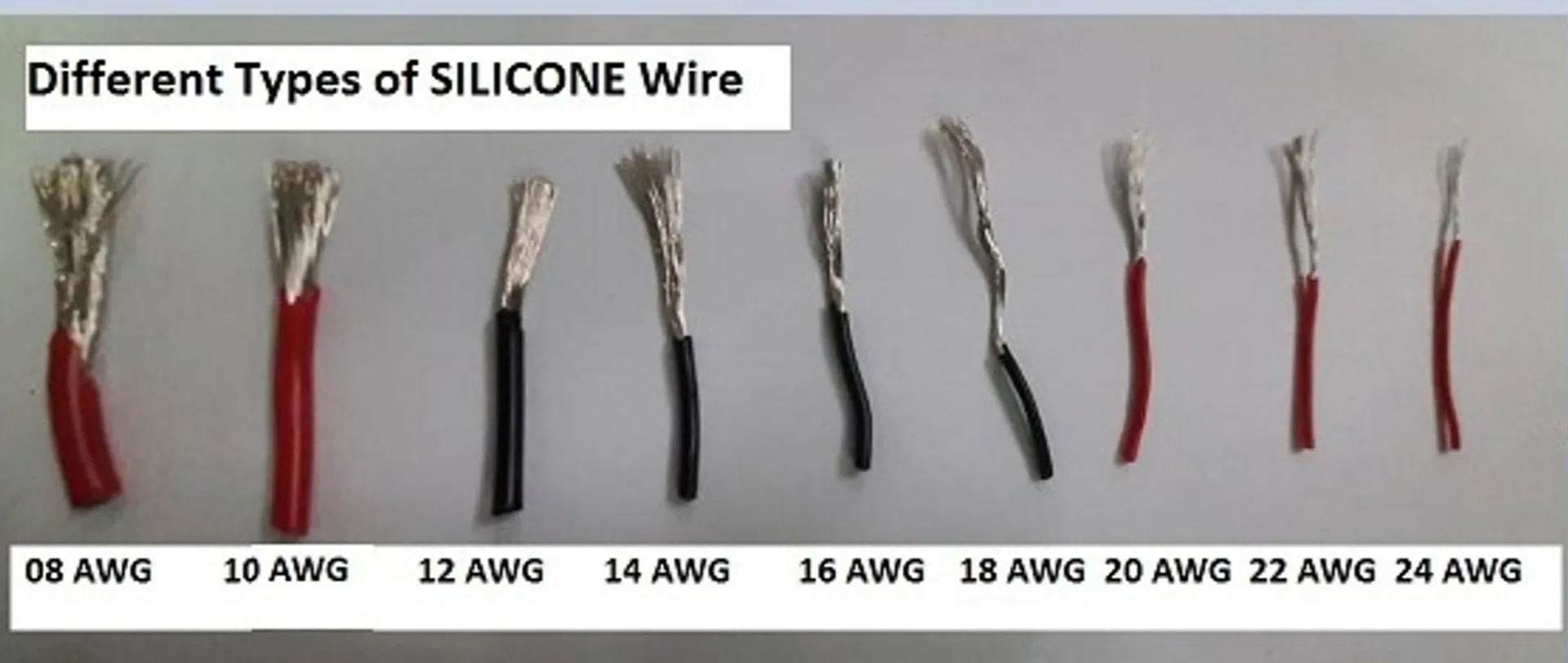 FLEXIBLE HEAT RESISTANT SILICONE WIRES image 1