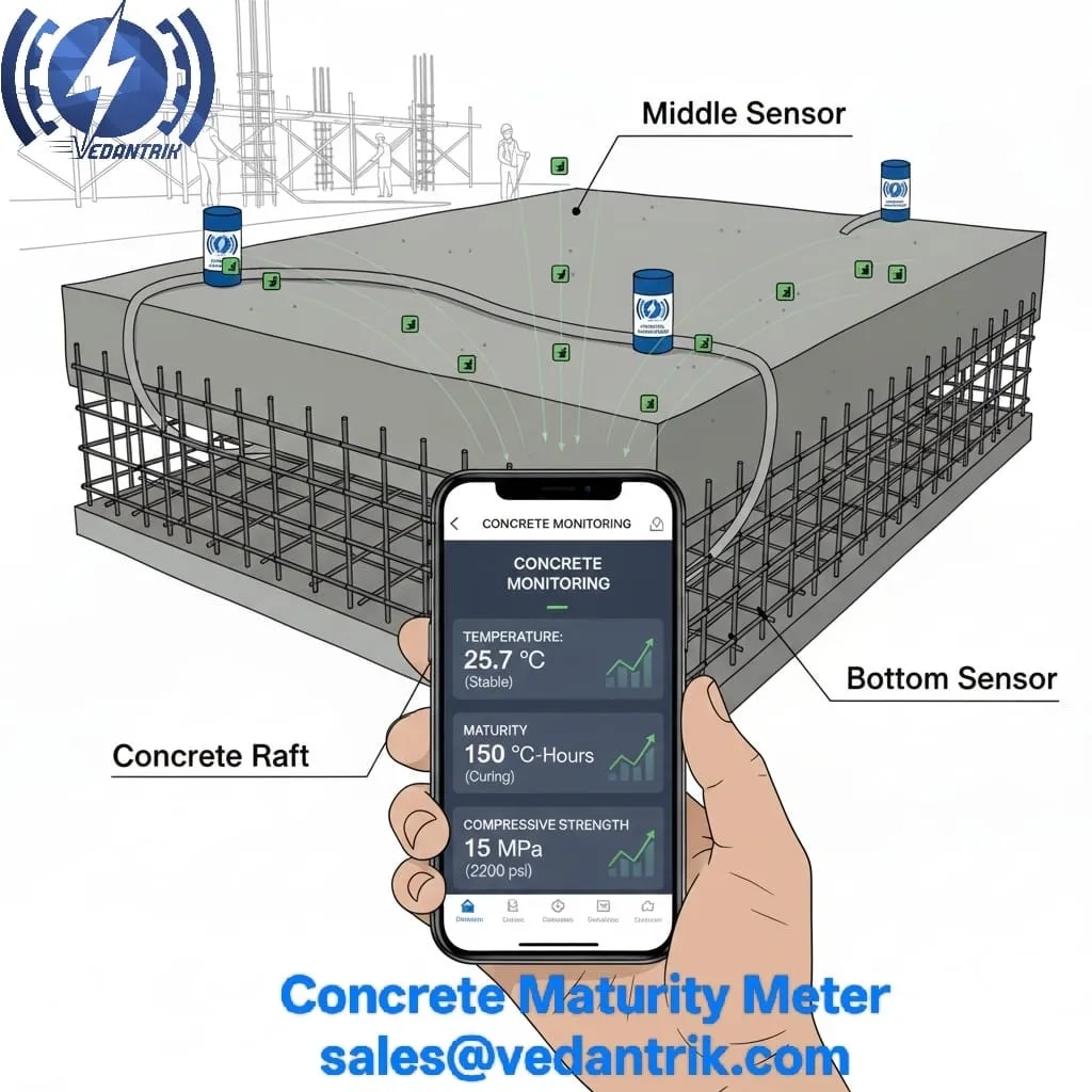 Wireless Concrete Maturity Meter image 1