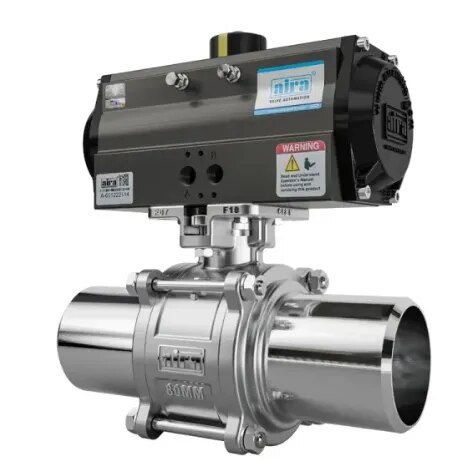3 Piece Butt Weld Ball Valve image 1