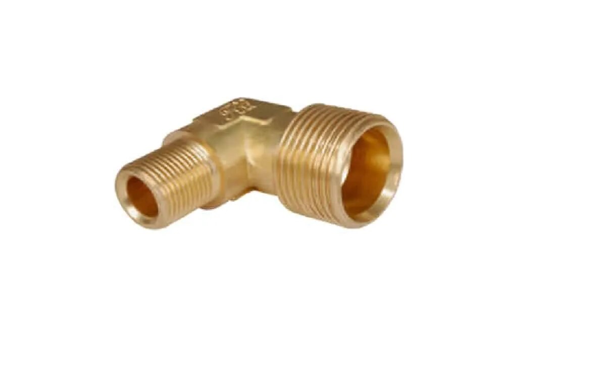 BRASS MALE REDUCING ELBOW image 1