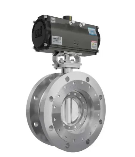 Tripple Offset Double Flanged Butterfly Valve image 1