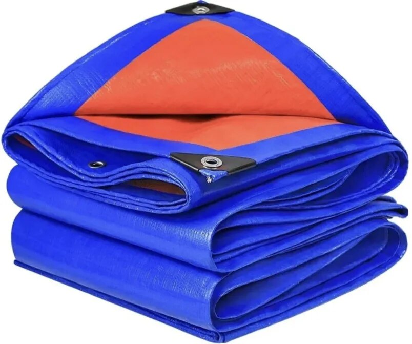 4 mm Blue HDPE Tarpaulin image 1