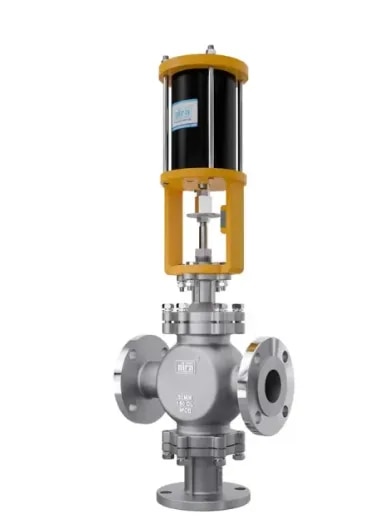 3-2 Way Pneumatic Cylinder Operated Control Valve image 1