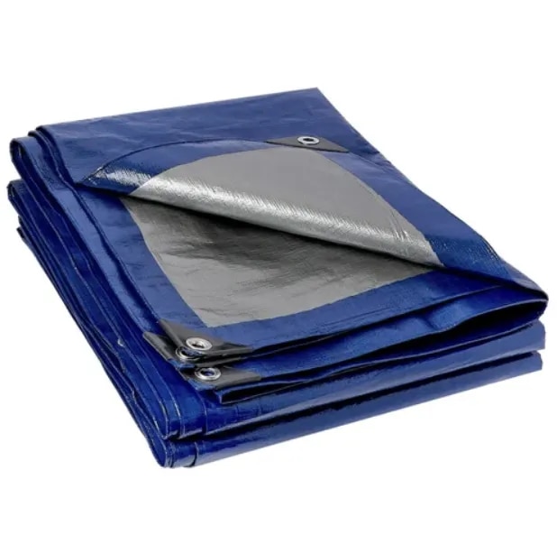 110 GSM Silver Blue Tarpaulin image 1